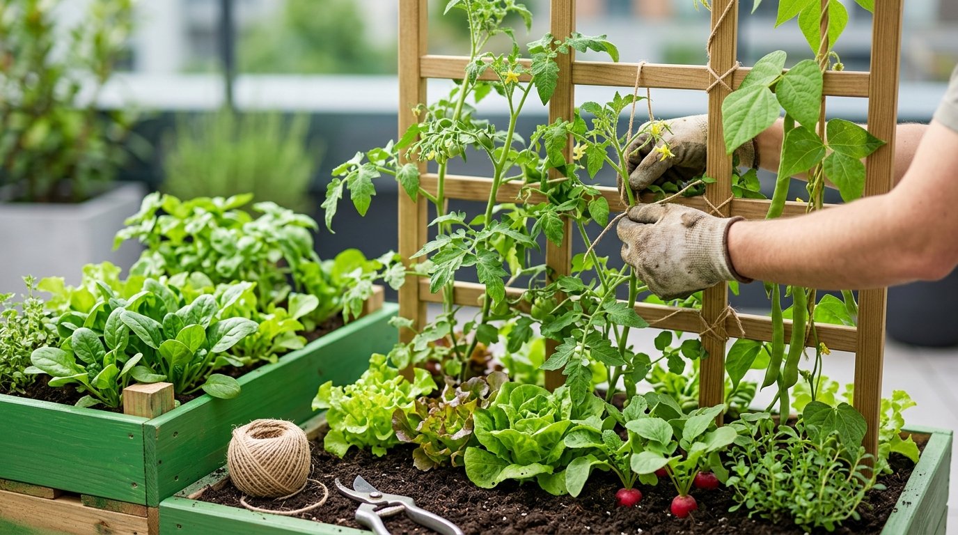 erfahren Sie praktische Tipps und Techniken, um Ihren Gemüsegarten optimal zu nutzen und mehr Ertrag auf kleinem Raum zu erzielen